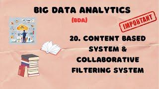 21. Content-Based System & Collaborative Filtering System | BDA