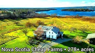 Nova Scotia Waterfront Property For Sale | $522k | 278+ acre | Nova Scotia Cheap Farms Land For Sale