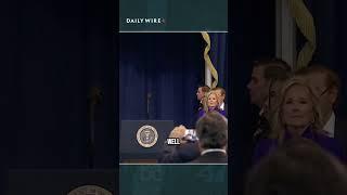 The inauguration was late because Biden wandered off