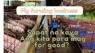 Pig Farming Business | My First Investment in Philippines as an OFW | Piggery Farm Tour