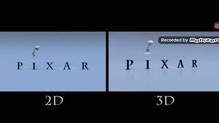 PIXAR animations studios 2d and 3d