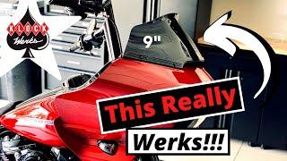 Klock Werks 9" Sport Flare Windshield Install and Review