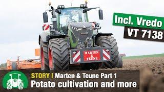 Agricultural contractors Marten & Teune at work | Fendt tractors | Part 1 | Custom Farming