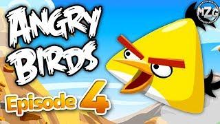 Angry Birds Gameplay Walkthrough Part 4 - Mighty Hoax Levels 4-1 - 4-21