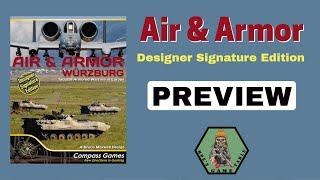 Air & Armor from Compass Games Preview