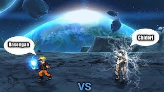 Adult Naruto VS Adult Sasuke in Jump Force Mugen