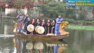Hát Quan Họ Trên Thuyền Lễ Hội Truyền Thống Làng Thuận Tốn Đa Tốn 2014