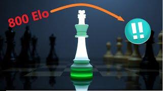 800 Elo Chess: A Beautiful Disaster