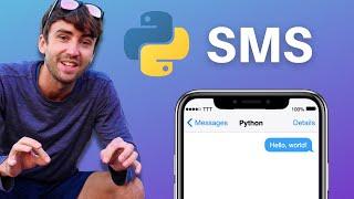 How to Send SMS Texts from Python (Twilio Messaging API tutorial)