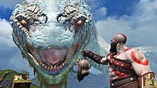 God of War 4 - ALL World Serpent GIANT SNAKE Cutscenes (God of War 2018) PS4 Pro