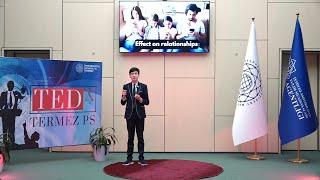 Using Social Media | Firdavs Khudoyberdiev | TEDxTermez Presidential School Youth