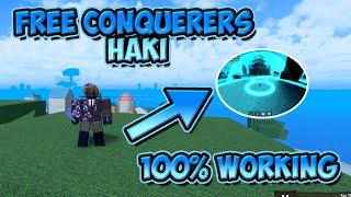 FREE CONQUERERS HAKI GLITCH KING LEGACY 100% WORKING 2024