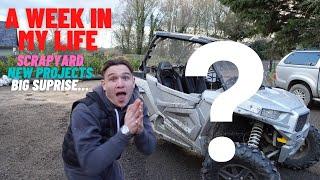 A WEEK IN MY LIFE WITH HENRY ARNOLD *SCRAPYARD, NEW PROJECTS + BIG SUPRISE*