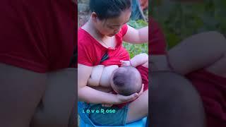 Breastfeeding vlogs | Mommy and baby vlogs video #breastfeeding #baby #mamamuda