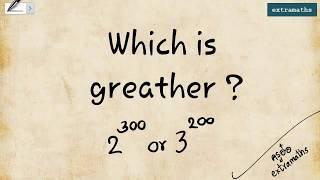 Which is greather ? | extramaths.net