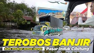 NEKAT‼️WAHYUABADI TERJANG BANJIR, HAMPIR TENGGELAM !!