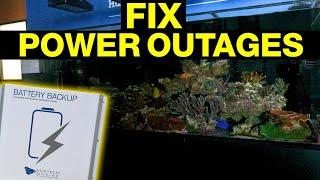 Power Outages: What to Do to Keep Your Saltwater Tank Alive?!