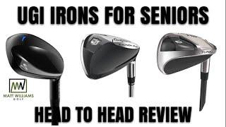 Ultra Game Improvement Irons for Seniors | Head to Head Review | Cobra, Wilson, & Cleveland
