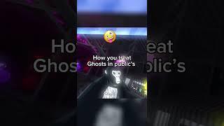 Public lobbies vs private lobbies when you see a ghost. #gorillatag #viral #scary #vr #shortsfeed