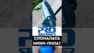 Ремонт цепной аккумуляторной пилы Prostormer 21V (PTET007A) | Сломалась кнопка включения.