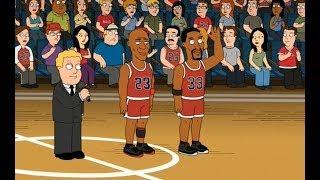 Family Guy Best Moments - Michael Jordan and Scottie Pippen