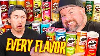 We Eat & Rank Every Flavor of PRINGLES Chips - Taste Test!