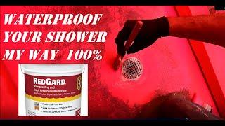 WATERPROOFING SHOWER FULL TUTORIAL