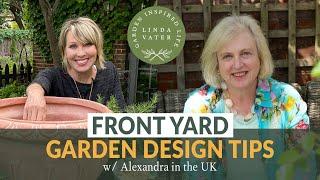 FRONT YARD GARDEN DESIGN TIPS w/ Alexandra at The Middle-sized Garden UK  