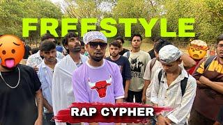 FREESTYLE RAP CYPHER IN DELHI | HIP-HOP SCENE HAUZ KHAS FULL VLOG