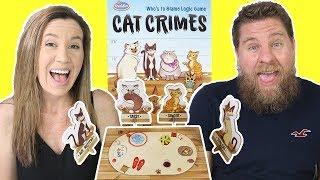 Cat Crimes Game - Bad Cats Doing Bad Things But Who Did It?