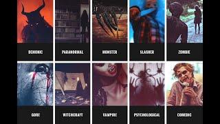 13 Horror Subgenres Tag @ The Movie Ranker