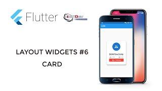 Flutter Tutorial - Layout Widgets #6 Card