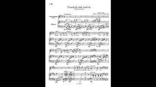 F. LISZT Freudvoll und leidvoll S 280/2 (piano accompaniment with score karaoke) soprano duo chamber