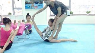 china young gymnast training #flexibilidad #新体操 #flexibility