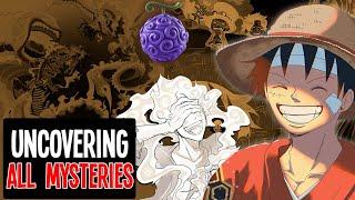 UNCOVERING ALL THE MYSTERIES OF ONE PIECE !