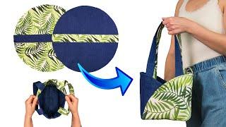 A simple bag sew with two pieces easily!