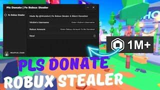 PLS DONATE ROBUX STEALER*CORRUPTED HUB* PLS DONATE