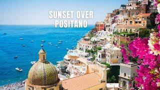 Sunset Over Positano #positano  #italytravel  #amalficoast