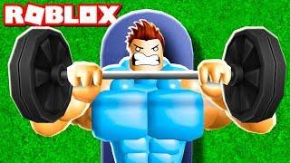 ЖУТКИЙ ХЭЛЛОУИН у КАЧКОВ в ROBLOX ! Маленький Кид прокачался на страшном ринге в Роблоксе