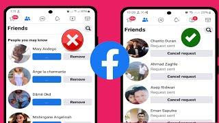 Facebook Friend request  Problem solve|Can't send requests 2024| FB an Error has occurred