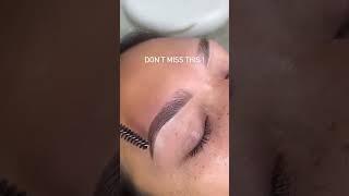 We’ve got the perfect solution that goes beyond just makeup: Brow Lamination + Hybrid Dye