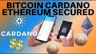 BITCOIN, ETHEREUM , CARDANO - SUPER SECURE WITH THIS HARDWARE WALLET