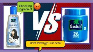 Parachute Coconot oil vs Parachute Advanced Jasmine oil . Which oil is better ?? || Naushaba Farheen