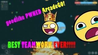 goodlike and ArcadeGo! vs oTHER ARCADEGO! BEST TEaMWORK EVERRR!!