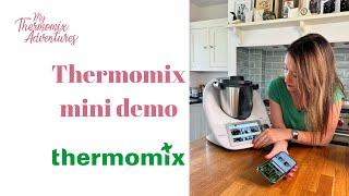 Thermomix TM6  introduction demonstration