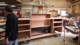 Custom TV Lift Furniture by Berkeley Mills