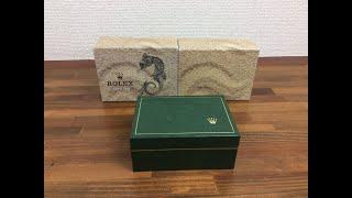 Rolex Vintage Seahorse Oyster Watch Box