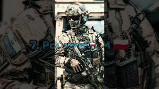 Top 10 Greatest Special Forces in the world #trending #military #shorts