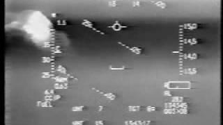 F-16 dodging 6 Iraqi SAM launches on Jan 19 1991