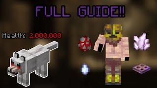 How to Defeat a T4 Sven! [FULL GUIDE!] (Hypixel Skyblock)